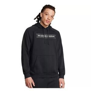 Under Armour Rival Fleece Camo Hoodie Men's XL NWT | Black